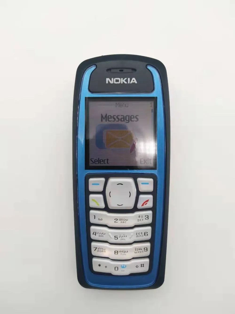 Разблокированный Nokia 3100 GSM бар 850 мАч Поддержка Русский и арабский Keybaord дешевый и старый мобильный телефон