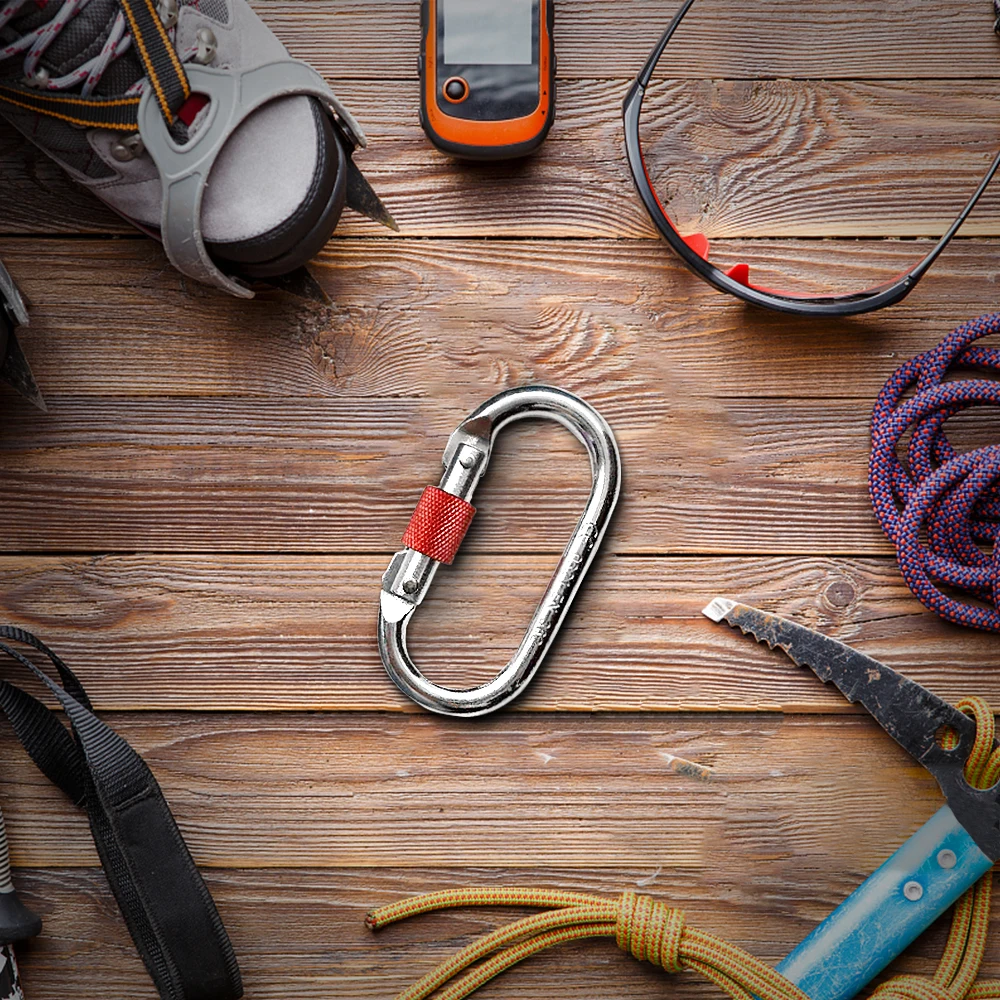 О образные крючки для ключей скалолазания гамак и йоги безопасный замок Ascend