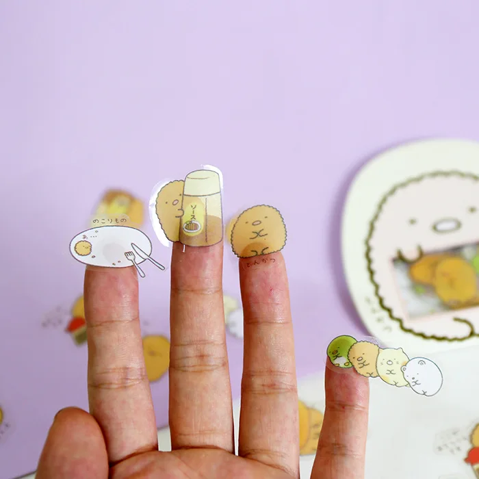 50 шт. 4 дизайна детские игрушки глупенькие Мультяшные животные прозрачная