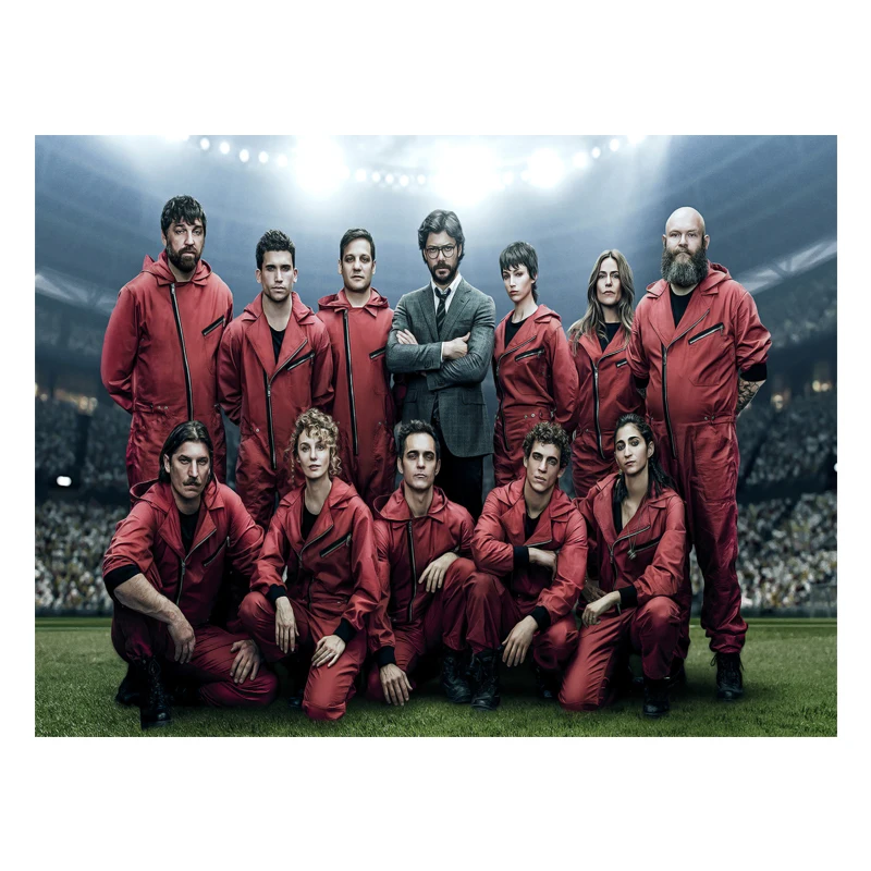 

Money Heist Wall Art Canvas Painting Picture Home Decoration Accessories Posters And Prints Decorativos LivingRoom Bedroom Decor