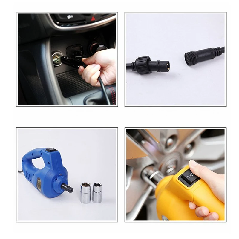 Гаечный ключ для замены шин инструмент 12 В постоянного тока 85 Вт LED легкое