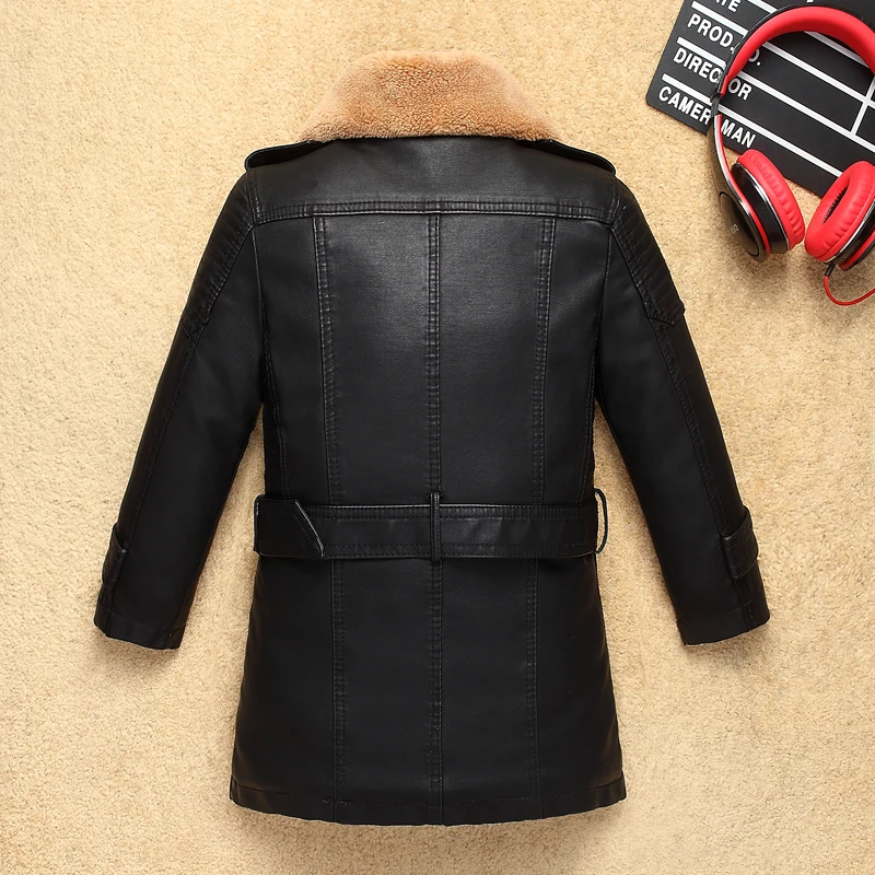 Детская кожаная куртка с капюшоном для мальчиков и девочек 1 14 лет|Куртки пальто| |