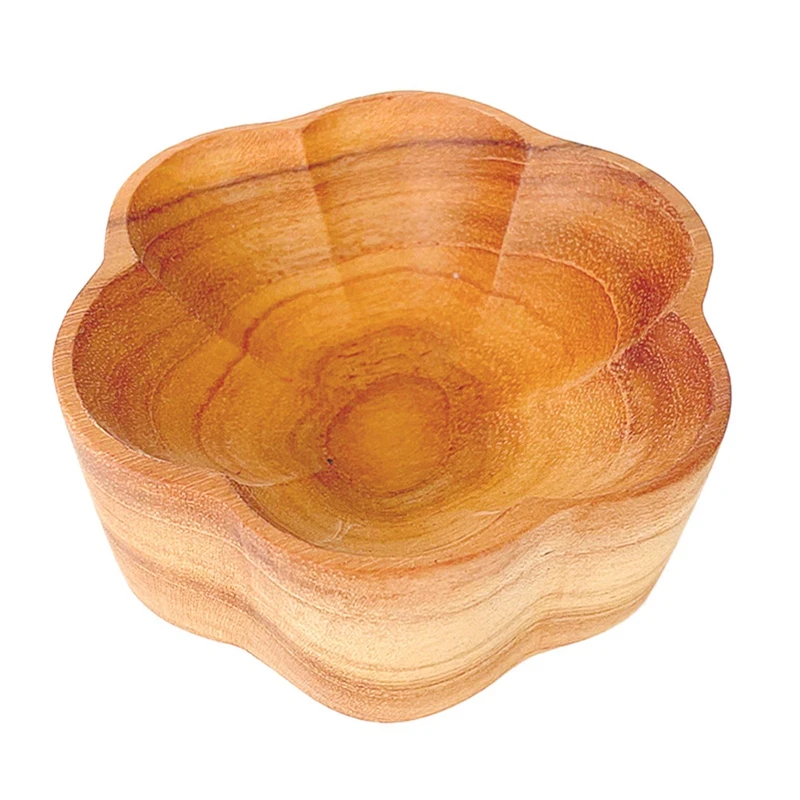 

Блюдо из массива дерева с ароматом тика в японском стиле, креативное блюдо в форме груши, деревянное блюдо для приправ в ресторане