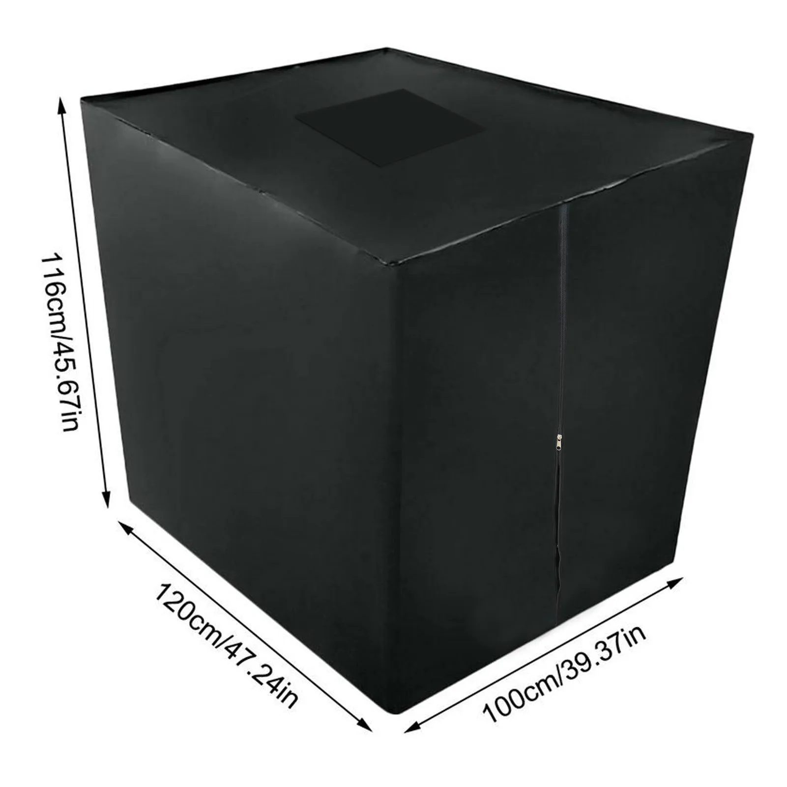 

Dust Cover Water-Resistant Ton Barrel Rain Cover for 1000L tank Protective Cover IBC Ton Barrel Garden Furniture Cover