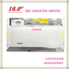 ЖК-экран светодиодный 16 дюймов для ноутбука ASUS N61, ЖК-дисплей с матрицей HSD160PHW1-B00 LTN160AT06, N61vg, N61JV, HP DV6, CQ61, K61IC