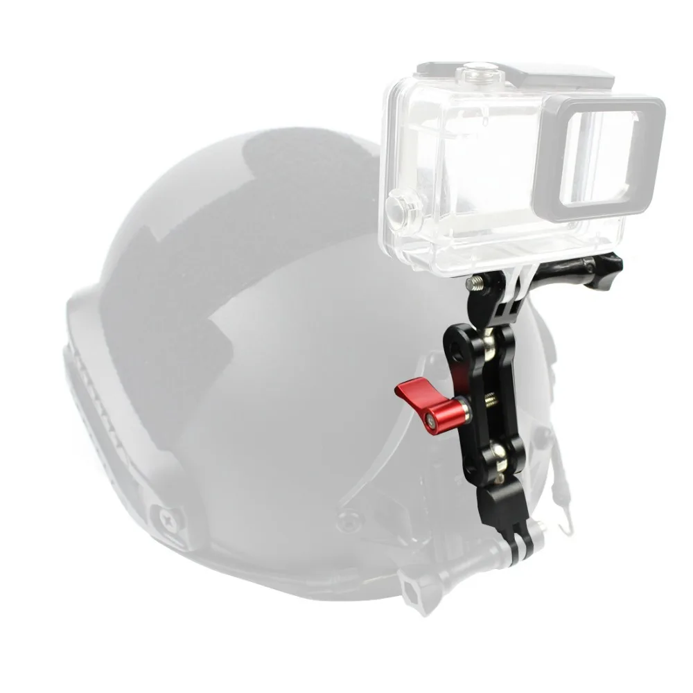 Алюминиевый сплав Magic Arm Mount Adapter двойная головка Pivot Activity разъем вращение на 360 для экшн-камеры Gopro для DJI Osmo