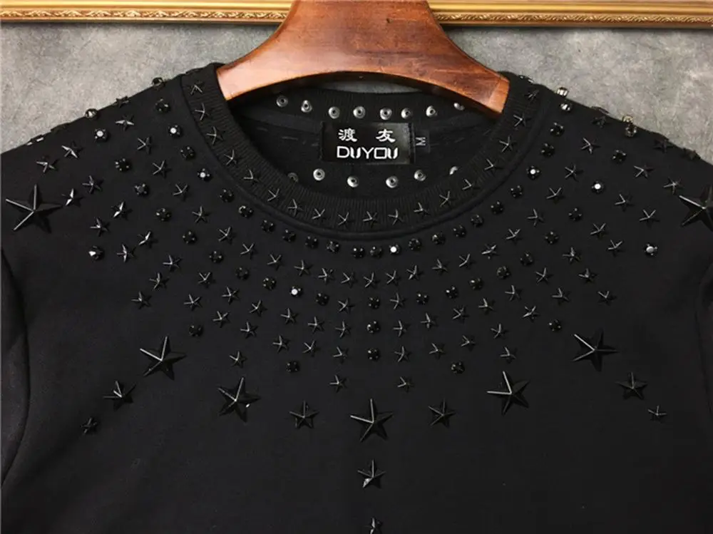 Роскошные Дизайнерские флисовые толстовки DUYOU с капюшоном для мужчин