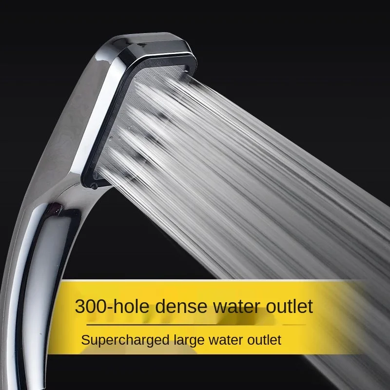 

High Quality Pressure Rainfall Shower Head 300 Holes Shower Head Water Saving Filter Spray Nozzle High Pressure Water Saving