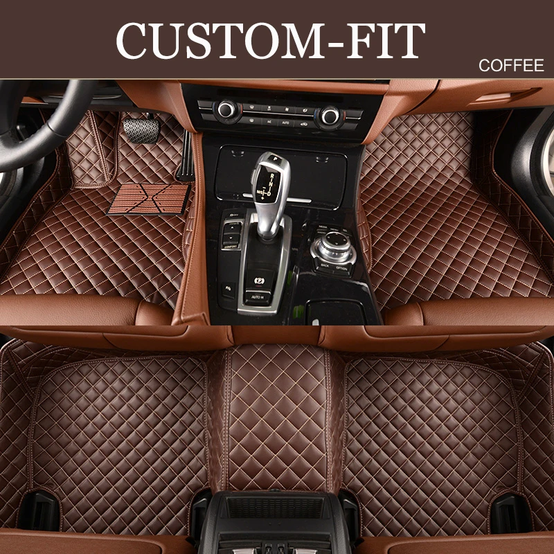 Пользовательские автомобильные коврики для Mercedes Benz W203 W204 W205 W201 W202 AMG C43 C63 C200 C220 водонепроницаемый кожаный Противоскользящий ковер