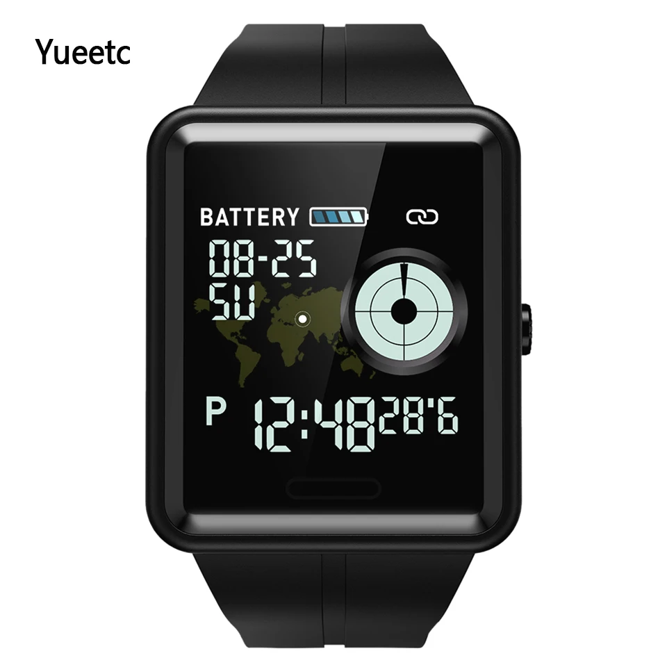 Мужские спортивные Смарт-часы с Bluetooth пульсометр монитор артериального давления