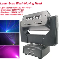 multifunction dj light led wash laser scan strobe moving head lighting stage effect light with dmx512 sound light for disco ball