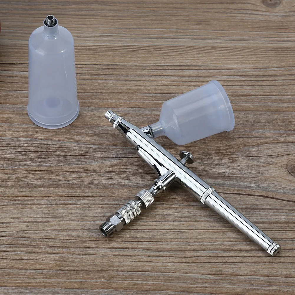 JP-131T Gravity Feed Double-action Trigger Air-paint Control Large Capacity Cup Airbrush Kit | Инструменты