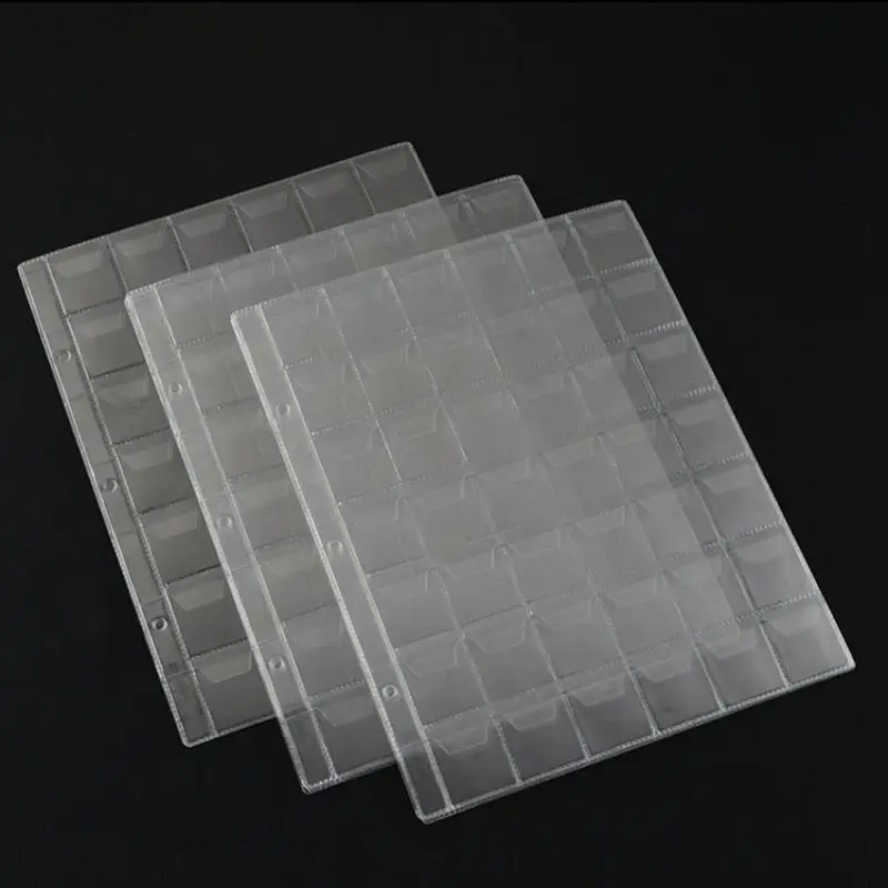 

42 Pockets Coin Holder Sheet For Storage Collection Album Case