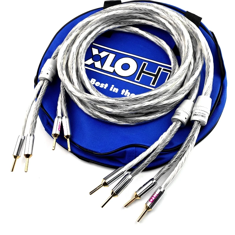 

hifi XLO HTP12 Speaker Cable with Banana Plug HiFi Audio Line 2.5m