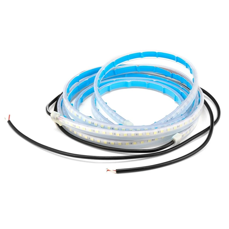 

12V LED Opening Warning Lamp Car Door Welcome Light Strips Strobe Flashing Ambient Atmosphere Light Safety Car Auto