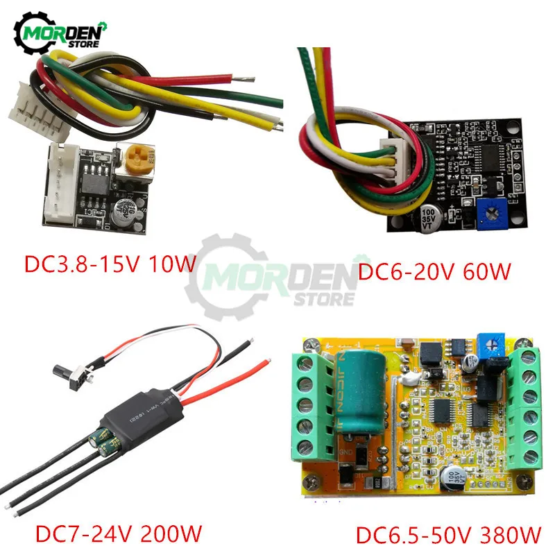Бесщеточный двигатель BLDC DC3.8 15V 10 Вт DC6 20V 60 DC7 24V 200 DC6.5 50V 380 24V1000W|Драйвер двигателя| |