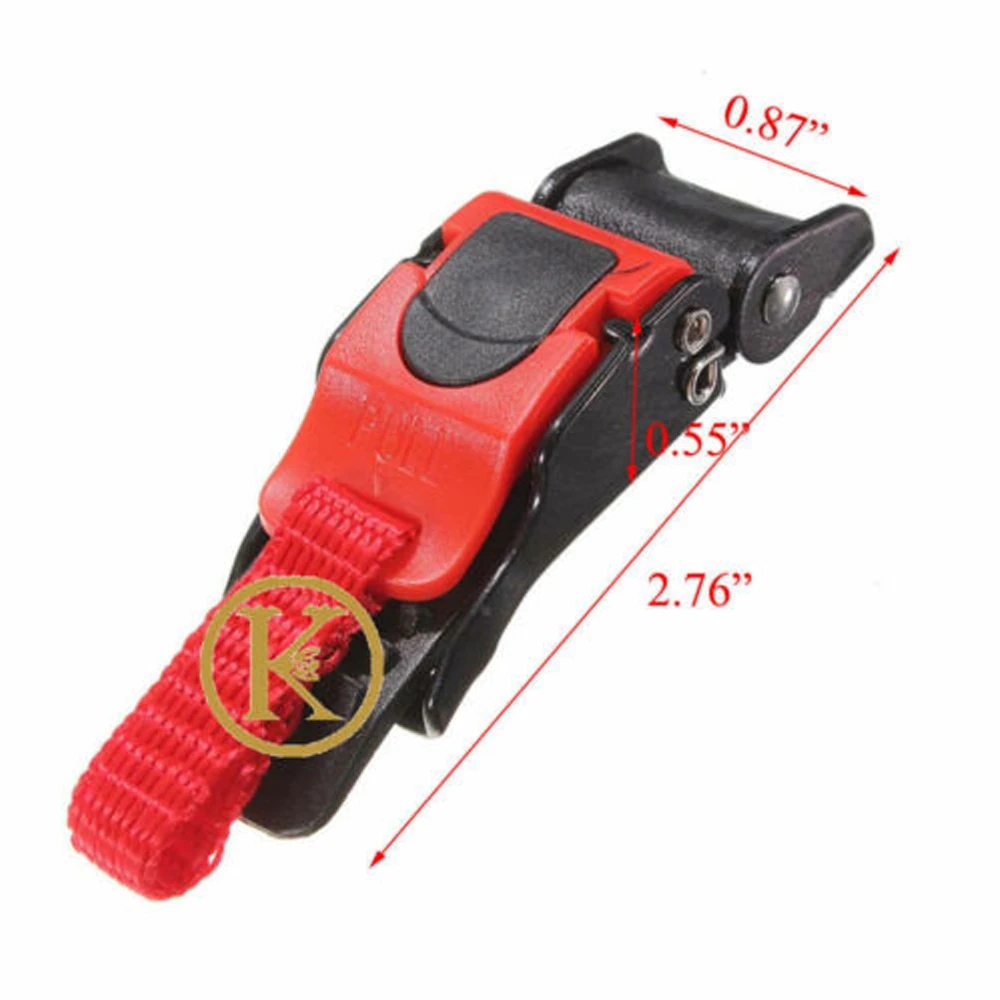 3 шт. мотоциклетный шлем пластиковый вытягивающийся пряжки регулируемый