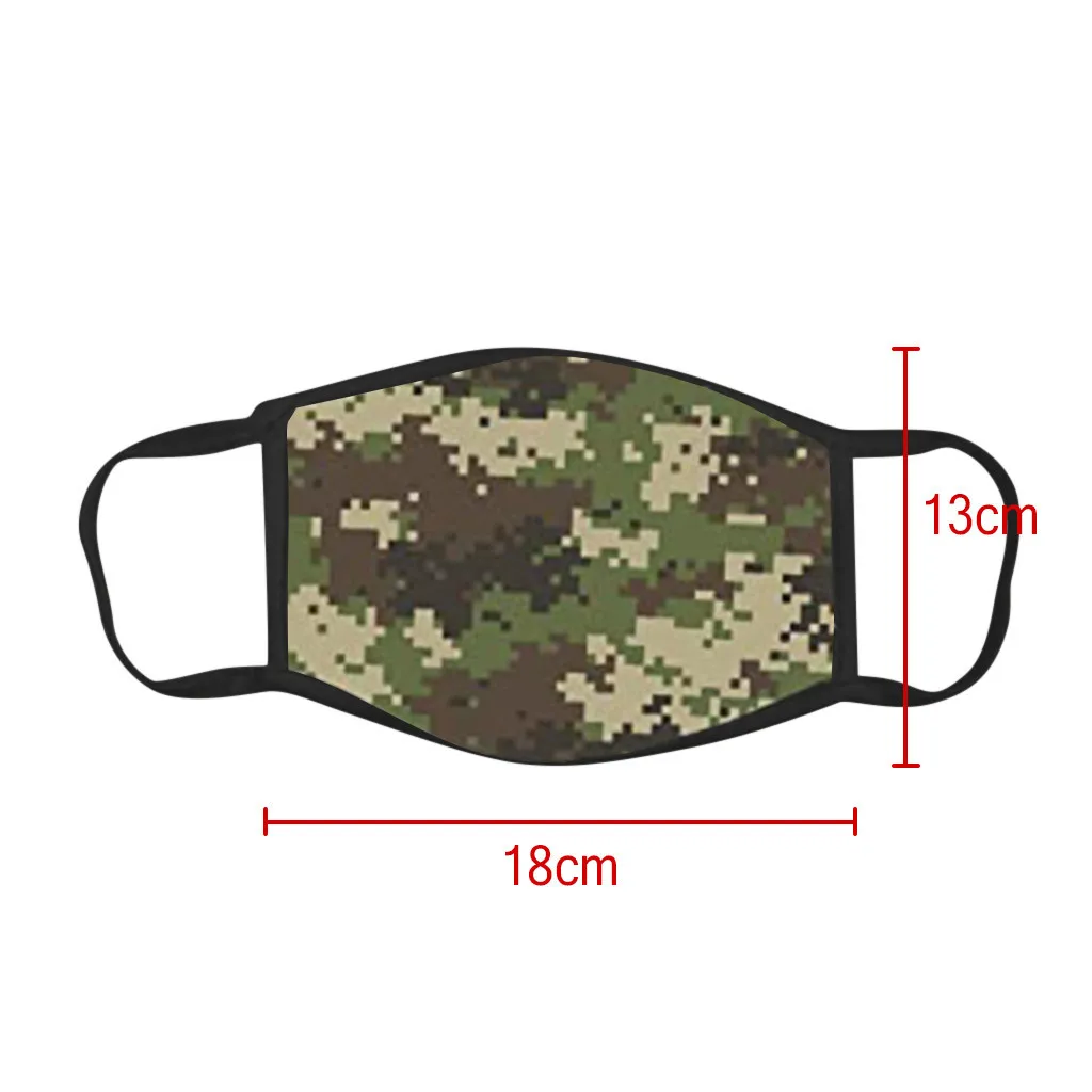 

6PC Kids Printed Masks Washable Reusable Masks Mouth Mask Reusable Mask Washable Mascarillas Face Shield Masque Facial Mask