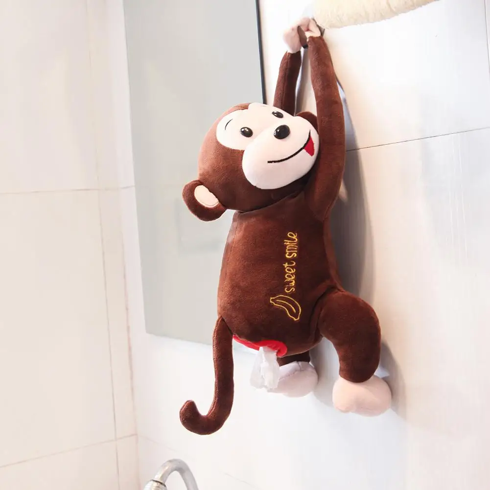 Коробка для салфеток Милая обезьяна бумажные игрушки коробка крышка держатель