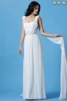 free shipping new fashion 2018 maxi beaded brides lace chiffon bridal gown vestido de noiva formales long bridesmaid dresses