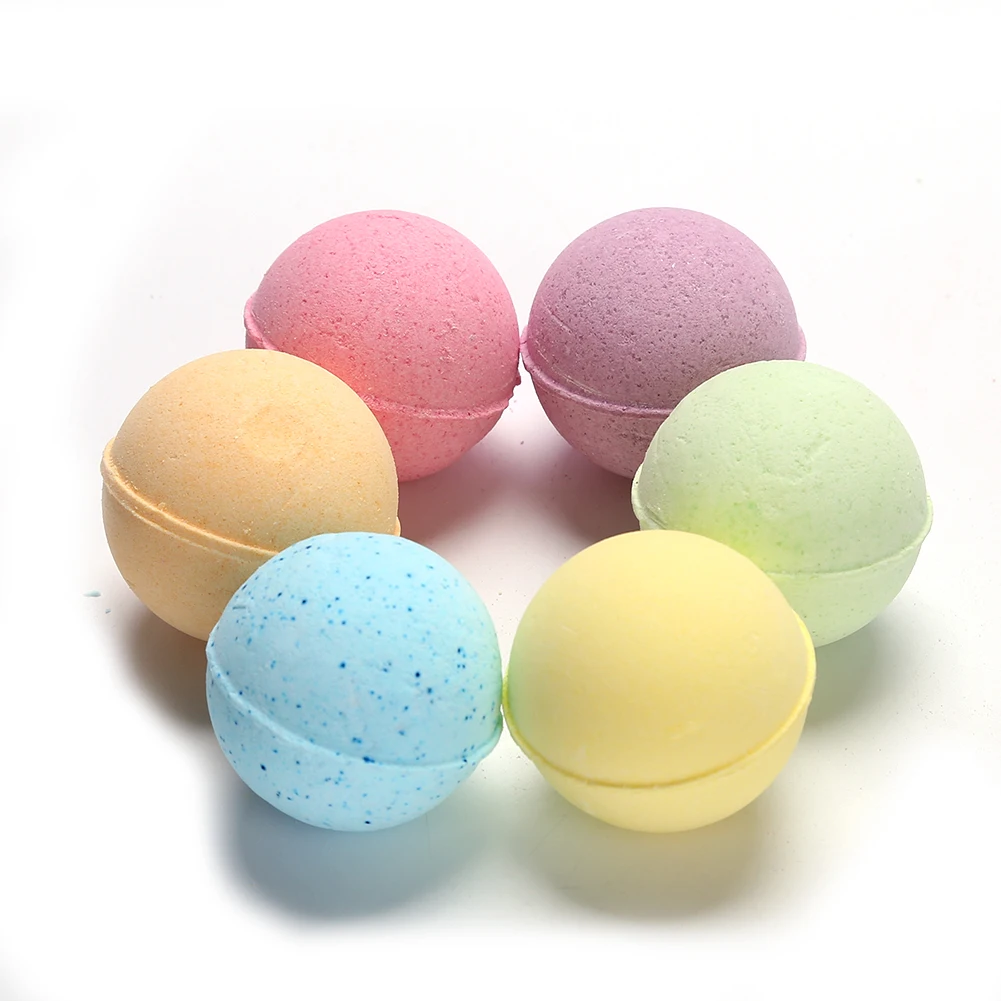 

12pcs Exfoliation Anti-fatigue Skin Care Products Handmade Bath Salt Ball Exfoliating Bath Bomb Skin Care for SPA/Hot Spring