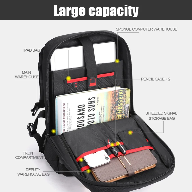 ARCTIC HUNTER рюкзаки для мужчин походные компьютерные сумки USB зарядка розетка рюкзак