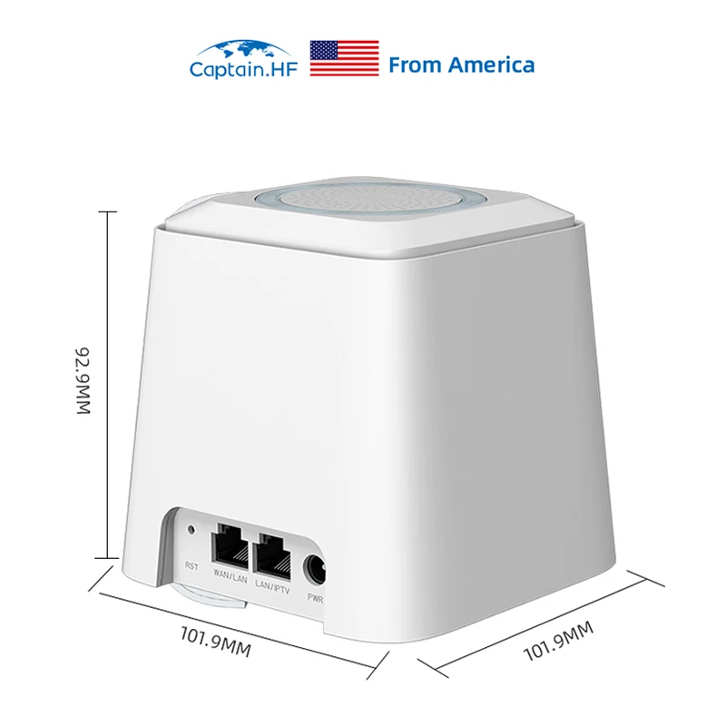 US Captain HF сетчатый маршрутизатор умная сетка Wi-Fi роутер система 2 4 ГГц/5 ГГц умный