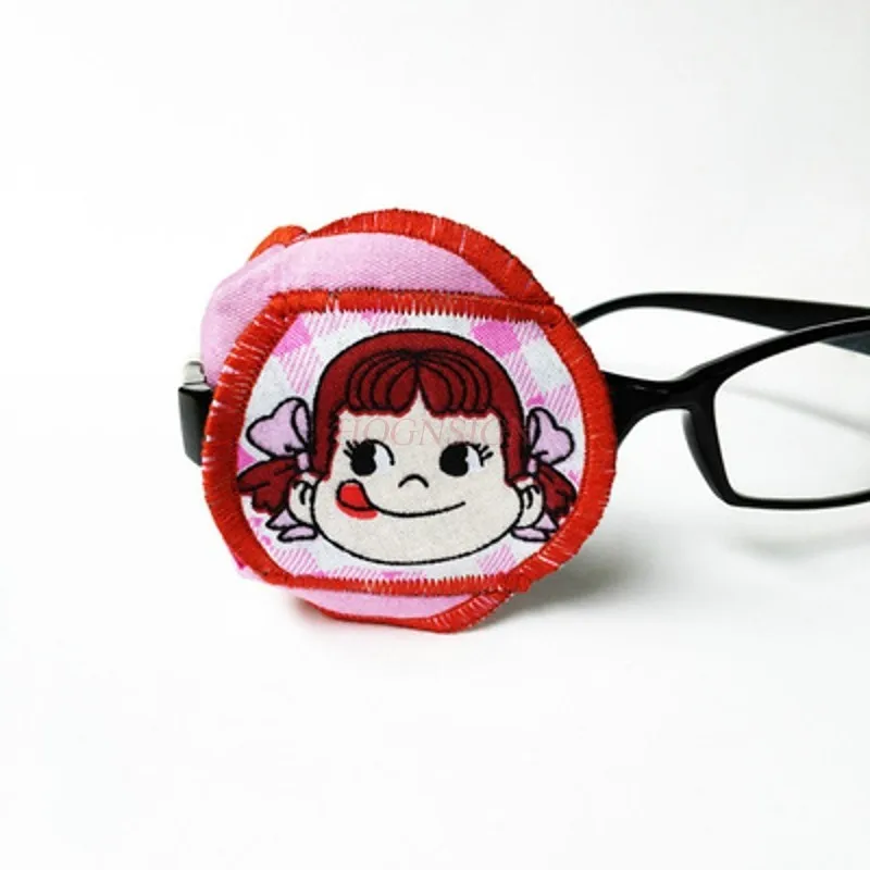 Sister amblyopia goggles for monocular correction full cover for children handmade cotton summer light and three-dimensional