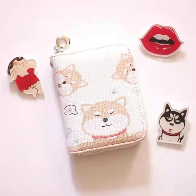 Кошелек для мелочи в виде свиньи корги кошелек девушек и женщин маленький