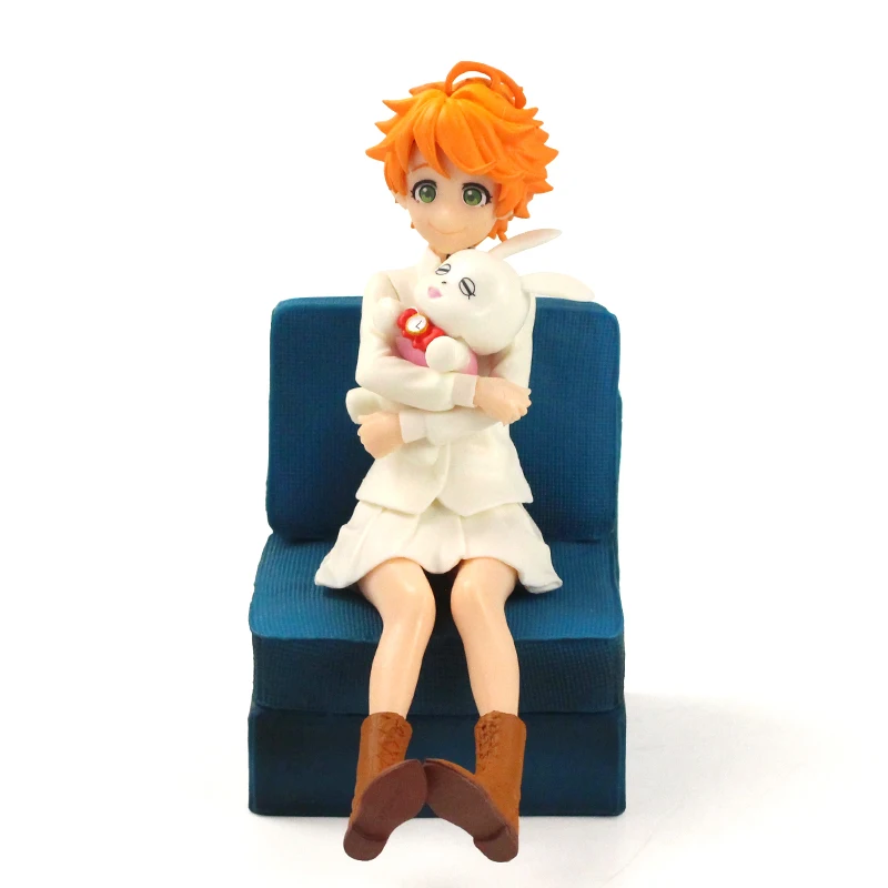 14cm Anime Figure The Promised Neverland Emma Norman Ray Leisure Time Version PVC Action Toys | Игрушки и хобби