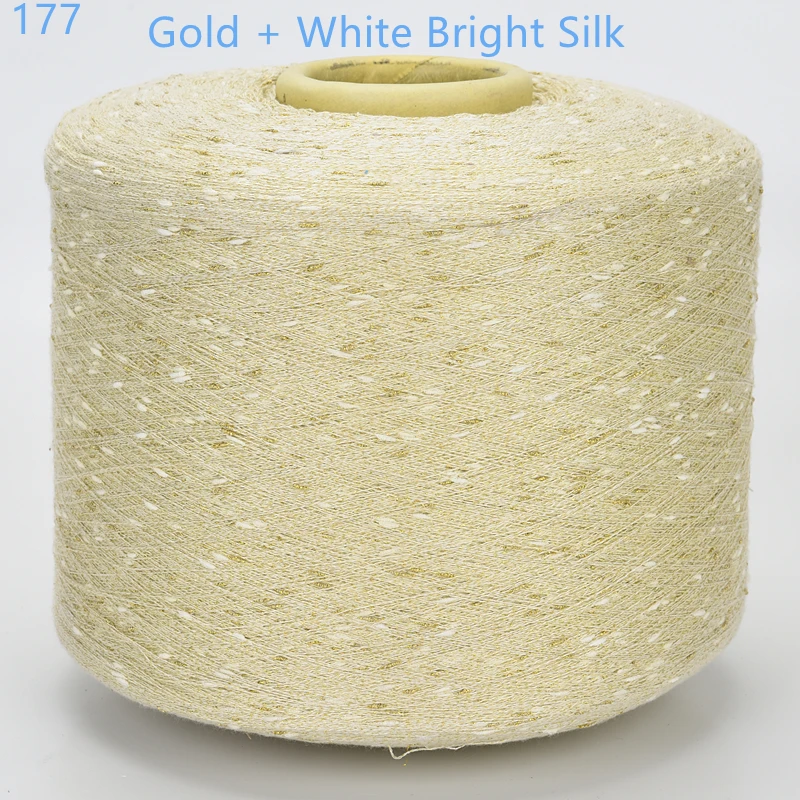 50 г капли воды стильная Тонкая Золотая Серебряная пряжа с шерстью DIY для вязания