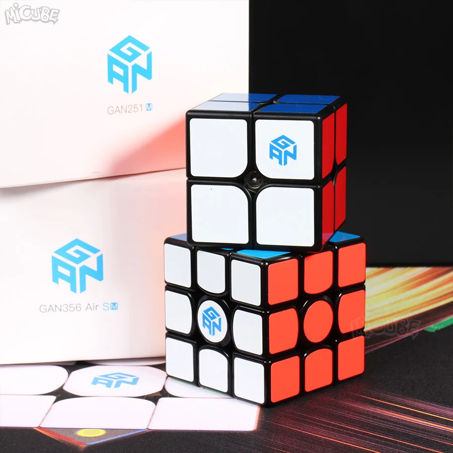 Магнитный куб головоломка 3x3 2x2 магнитный 3x3x3 2x2x2 GAN356 Air SM 251 M GAN251 игрушечный