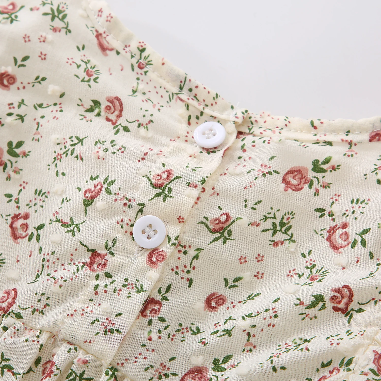 

Spring Baby Clothes Floral Long Sleeve Toddler Romper Ruffles Pompom Infant Girls Jumpsuit Cotton Baby Playsuit Flower Onesie