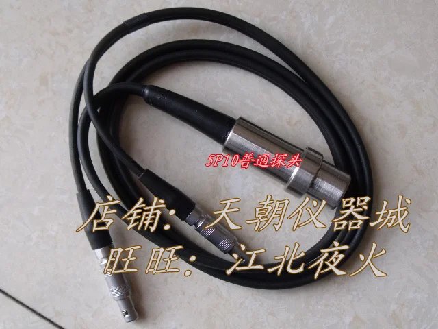 

Ultrasonic thickness gauge 5P10 standard probe 7P6 small diameter pipe probe 2.5P10 cast iron thickness probe