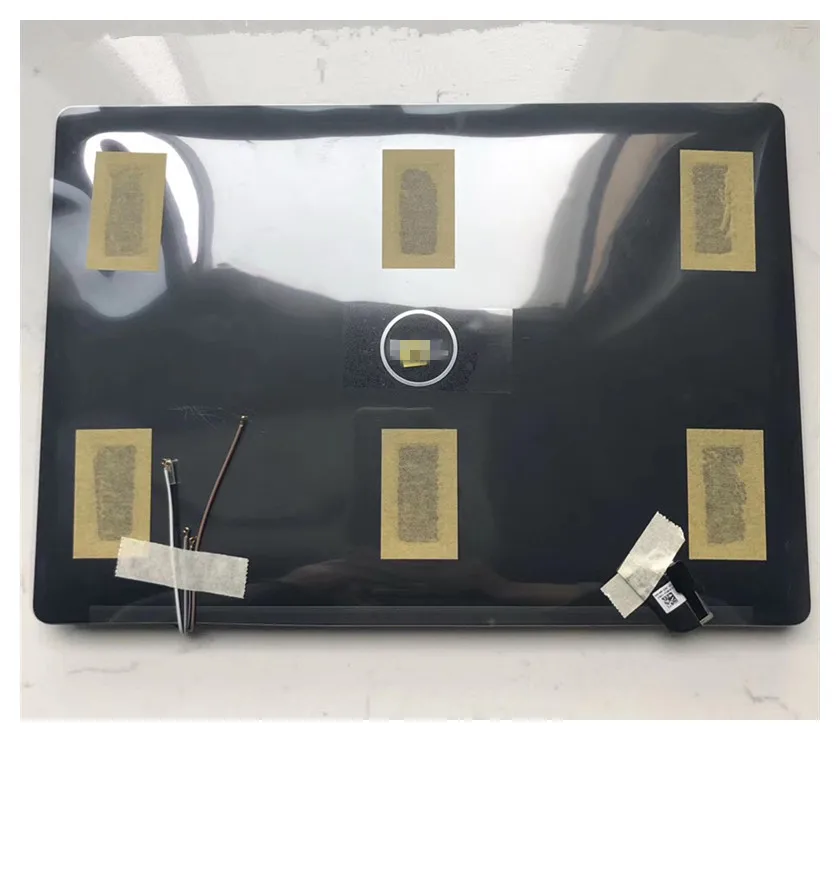 Черный Для Dell 7270 E7270 05G9NG 5G9NG led lcd сенсорный дигитайзер Крышка весь дисплей в сборе - Цвет: Черный