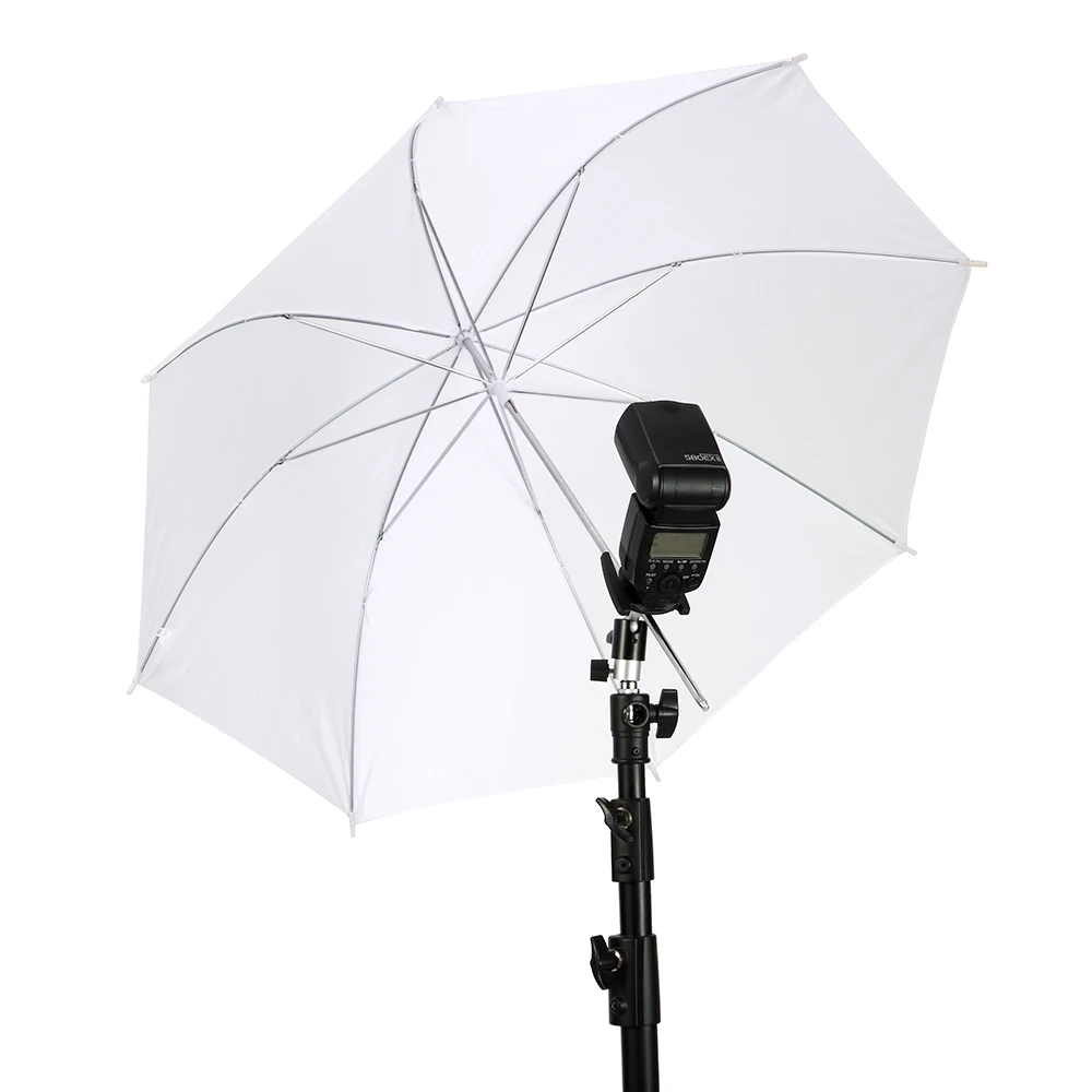 2 шт. фото студия видео Umbrella Камера 33 &quot83cm прозрачный белый фон для фотосъемки