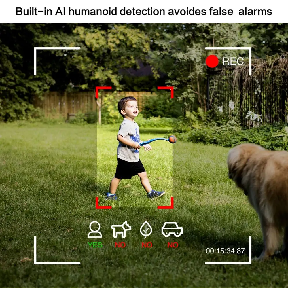 Freecam 1080 P прожектор камера домашняя безопасности односторонняя аудио движение