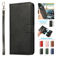 luruxy leather case for iphone 12 11 pro max xr xs se 2020 6 8 7 plus full cover flip wallet bag 2in1 magnetic detachable coque