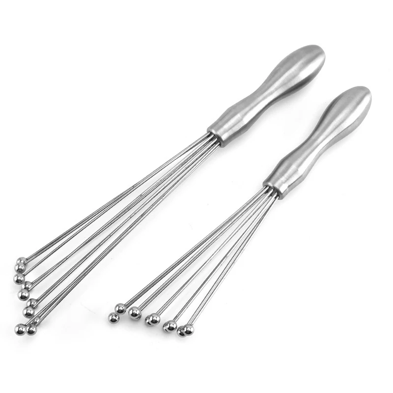 Mini Whisk Stainless Steel Balls 10 Inch And 12 Manual Mixer Stain-resistant | Дом и сад
