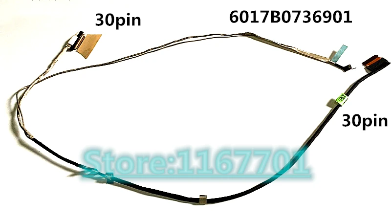 

New Laptop/Notebook LCD/LED/LVDS cable for HP 14-AF 14-AN 14-AM 14-AM066TU 240 G4 G5 6017B0736901 6017B0736902 30pin