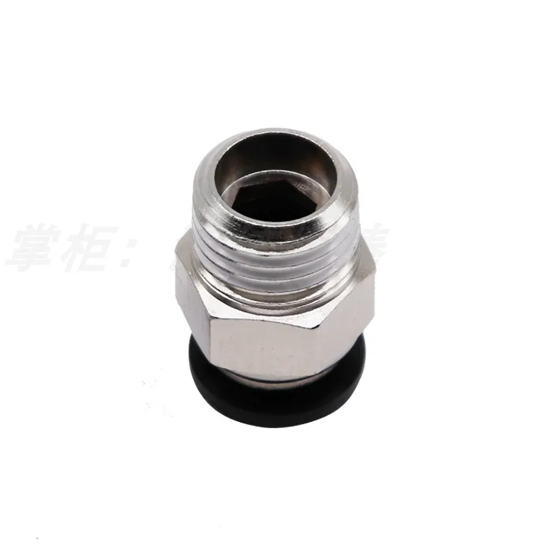 PC пневматическая 4 мм 6 8 10 12 шланговая трубка 1/4 &quot1/2" 1/8 &quot3/8" Папа Staight резьба