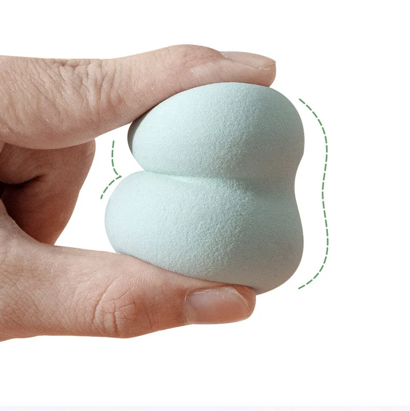 

8 Pcs Super Soft Beauty Egg Dry Or Wet Do Not Eat Powder Gourd Egg Sponge Cushion Puff Makeup Egg Makeup Tool Esponja Maquillaje