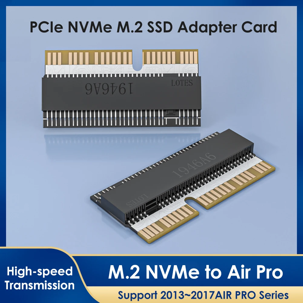 

Адаптер SSD M.2 NGFF NVMe, адаптер SSD, переходник, конвертер карт для MacBook Air Pro 2013 2014 2015 2016 2017, устройство для чтения ПК и ноутбуков