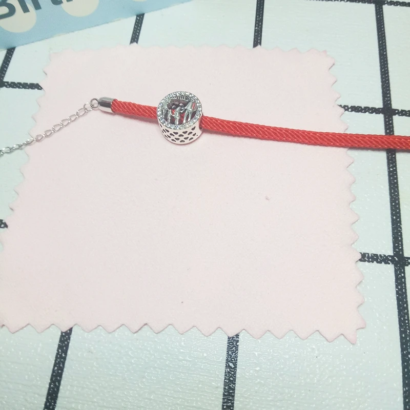 

Best Mothers Day Gift Family Forever Charm 925 Sterling Silver Round Beads with Clear Cubic Zirconia from Daughter Son
