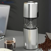 mini usb coffee bean grinder electric coffee grinder stainless steel beans spices mill machine usb rechargeable coffee grinder
