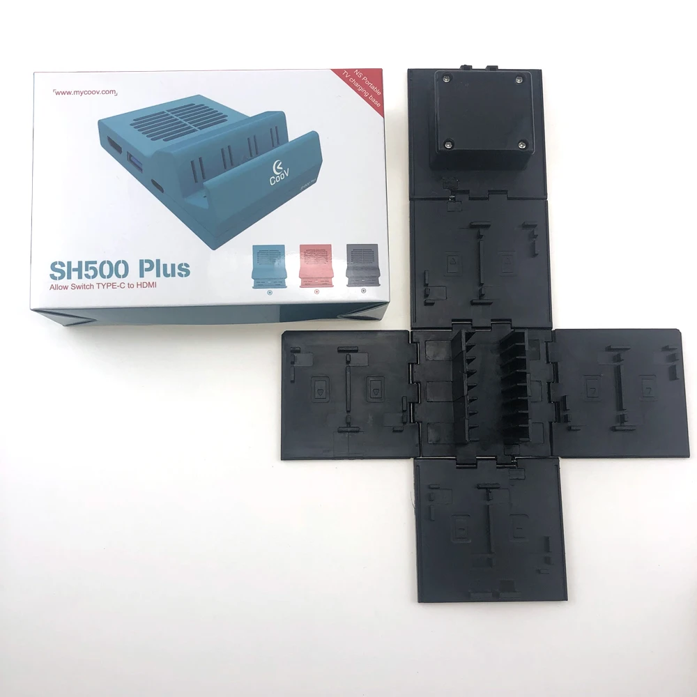 3 цвета для Coov SH500 PLUS Type-C к HDMI Замена док-станции USB-порт с HBoard i3 материнская плата