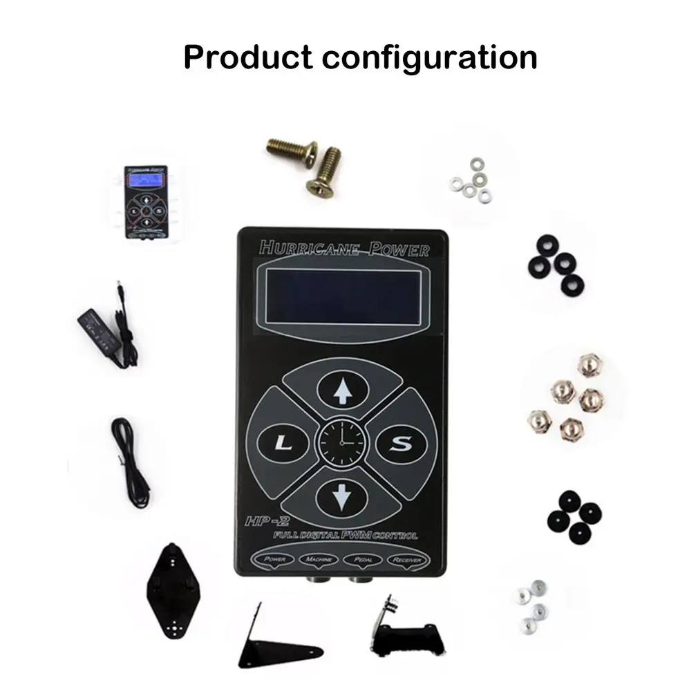 

Hp-2 Tattoo Equipment Upgraded Dual Mode Tattoo Power Tattoo Regulator Transformer Tattoo Accessories