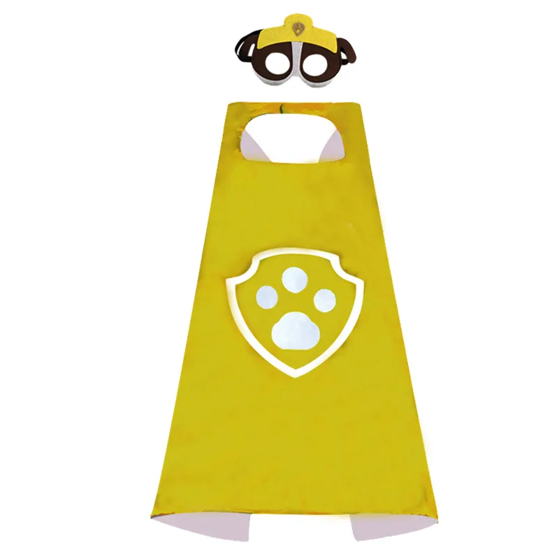 Игрушки Щенячий патруль маска на лицо плащ мультяшная аниме-фигурка косплей