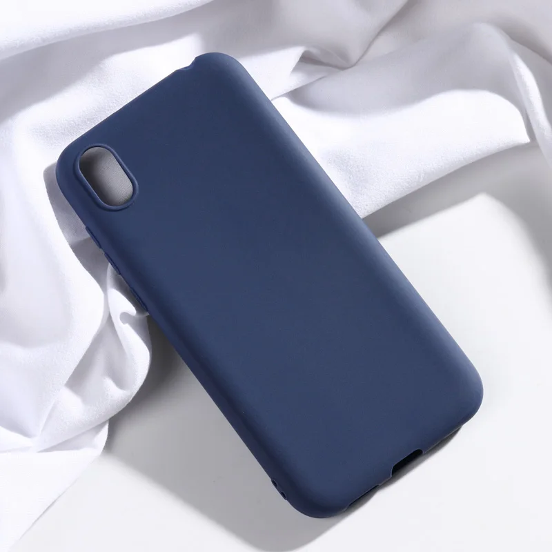 darkblue Чехол чехол для huawei Honor 8s Y5 ультра яркие цвета, мягкий ТПУ задняя крышка силиконовый чехол для huawei Y5 чехол - Цвет: darkblue
