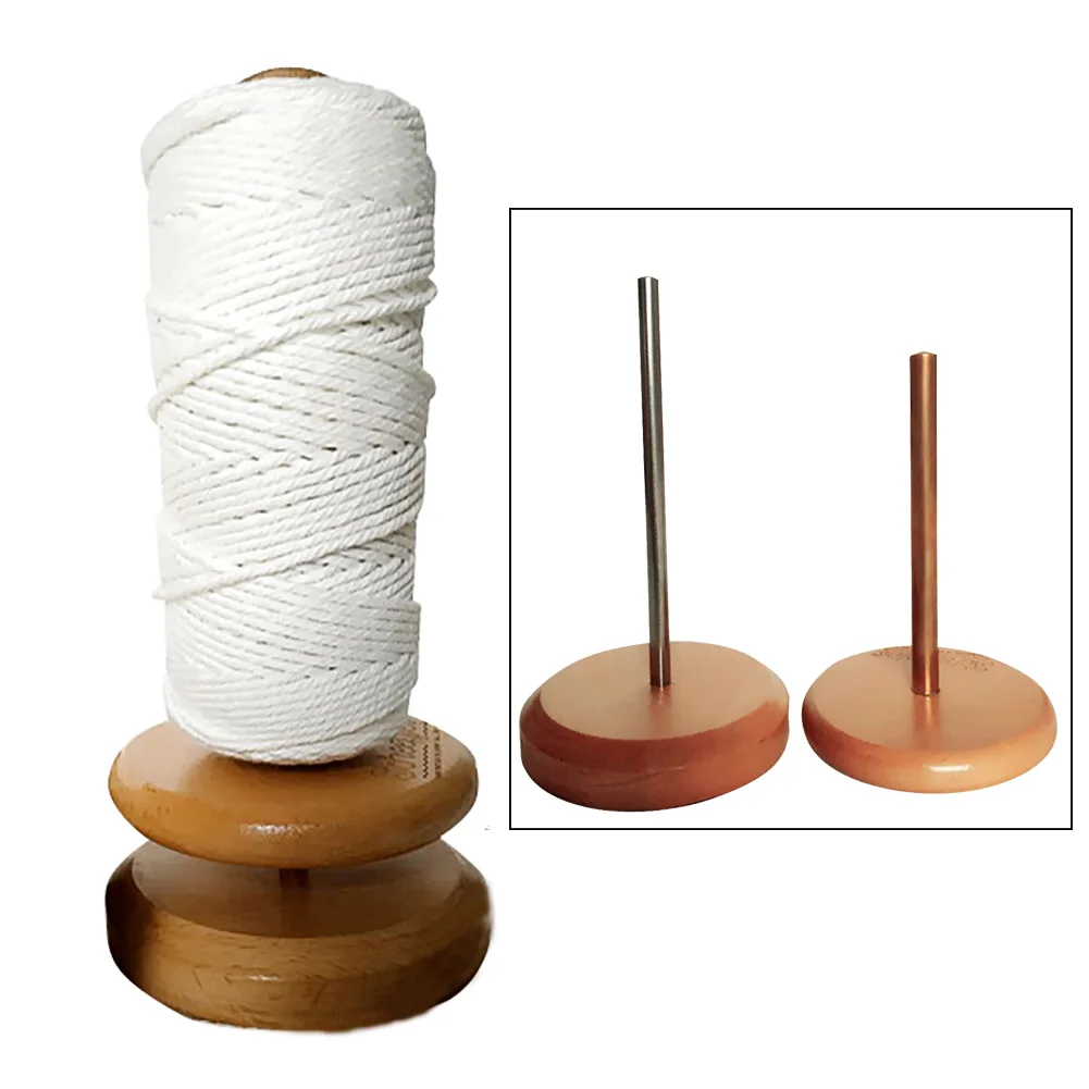 

Wool Ball Yarn Holder Knitting Tools Spool Winder Accessories Crochet Beginner Rotation Sewing Thread Stand Spinning Wooden